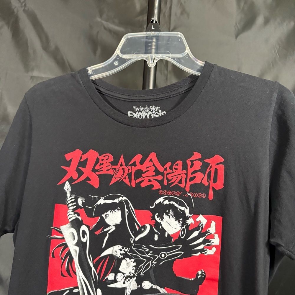 Black Graphic T-Shirt YS/2XL -S - Picture 2 of 10